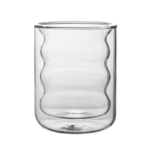TOV Waves Clear Water Glass - Set of 4