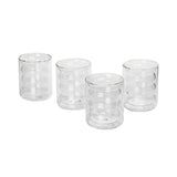 TOV Waves Clear Water Glass - Set of 4