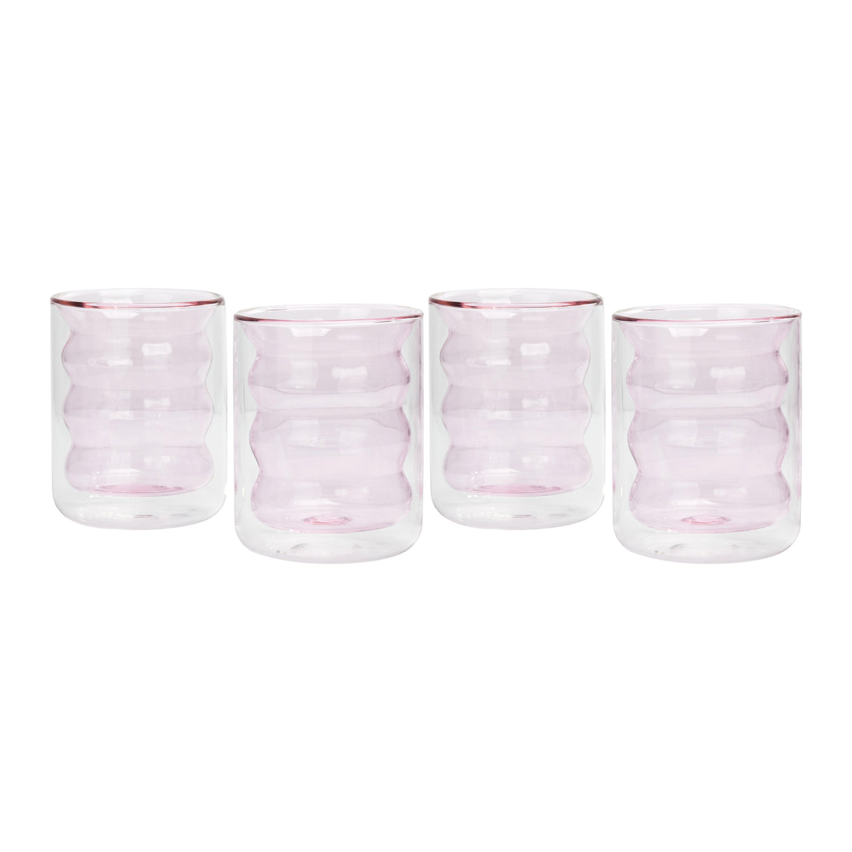 TOV Waves Blush Water Glass - Set of 4