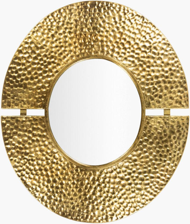 Surya Eloy EOY-001 Gold 28"H x 23"W x 2"D Wall Art