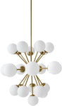 Surya Liora LIO-004 30"L x 30"W x 30"H Ceiling Light