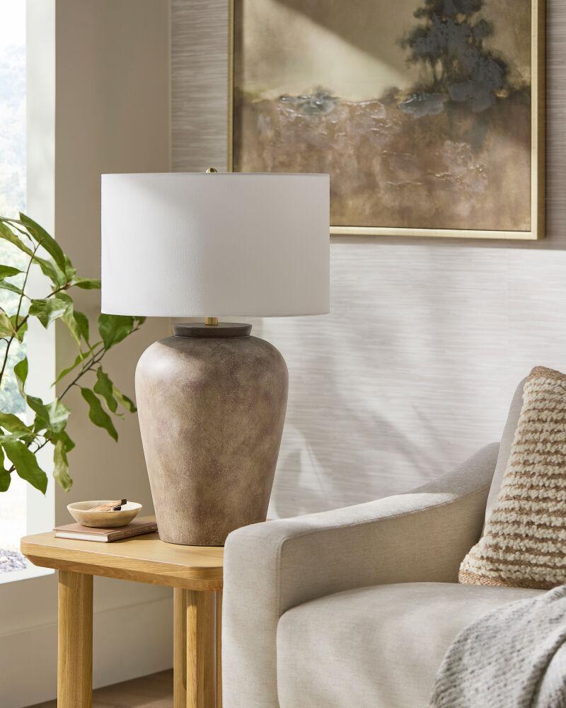 Surya Lucero LUO-005 30"H x 18"W x 18"D Table Lighting