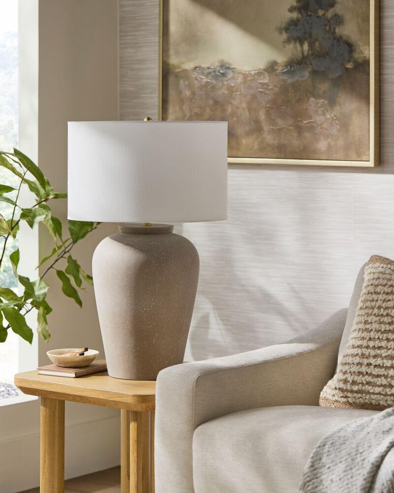 Surya Lucero LUO-006 30"H x 18"W x 18"D Table Lighting