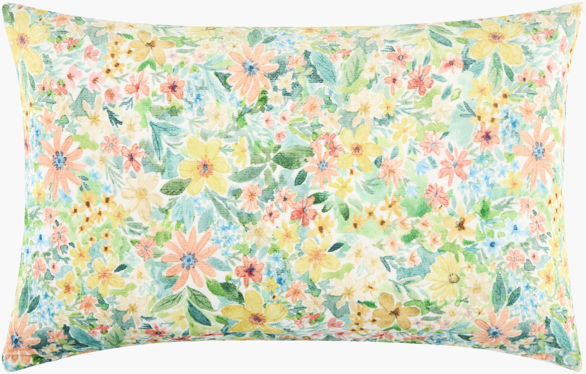 Livabliss Spring Bouquet SBT-005 14"L x 22"W Pillow Cover