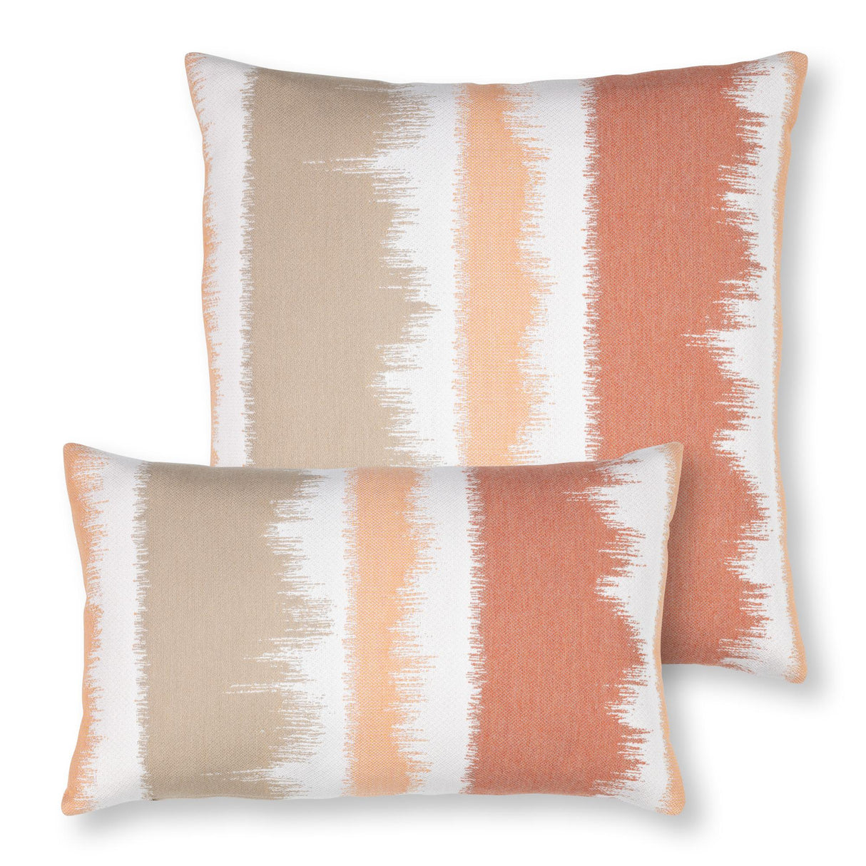 Elaine Smith Murmur Clay Orange 20" x 20" Decorative Pillow