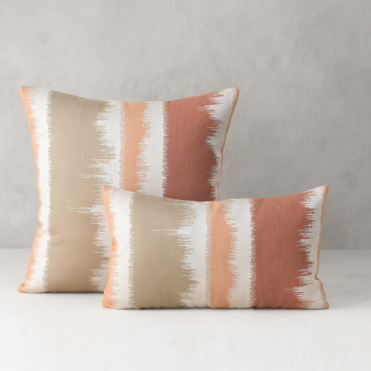 Elaine Smith Murmur Clay Orange 12"x20" Decorative Pillow