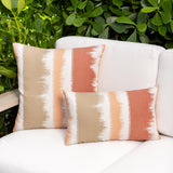Elaine Smith Murmur Clay Orange 12" x 20" Decorative Pillow