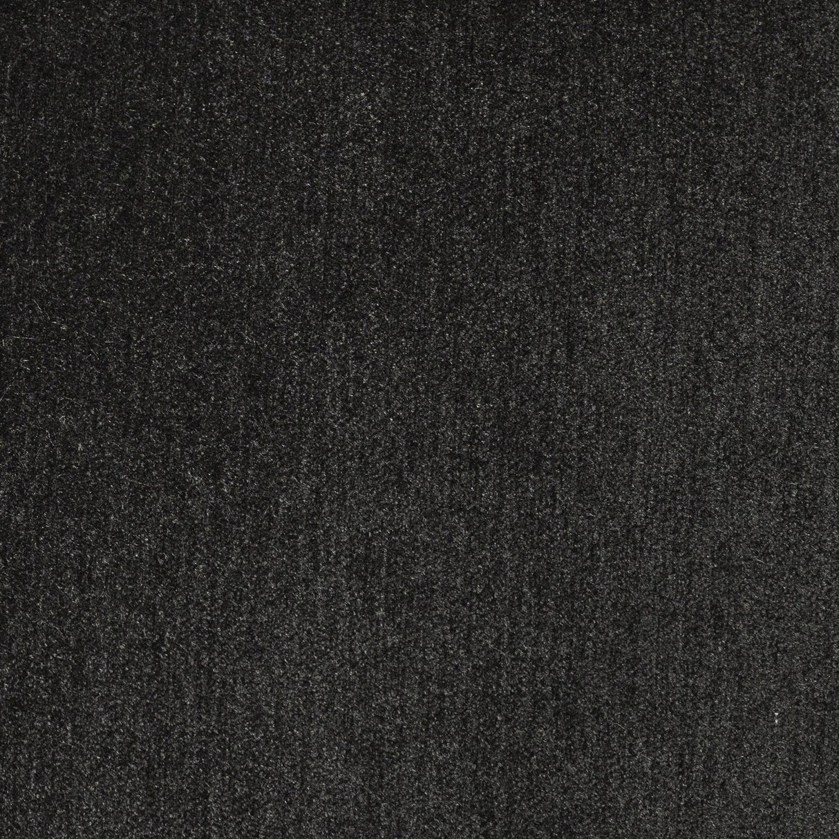 Elaine Smith Luxe Velour Charcoal Black 20"x20" Decorative Pillow