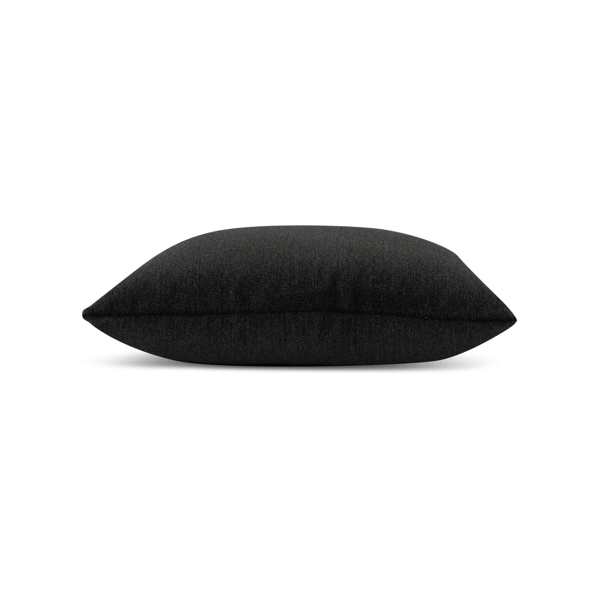 Elaine Smith Luxe Velour Charcoal Black 20"x20" Decorative Pillow