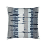 Elaine Smith Shibori Blue 20" x 20" Decorative Pillow