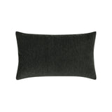 Elaine Smith Luxe Velour Charcoal Black 12" x 20" Decorative Pillow