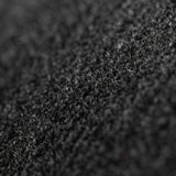 Elaine Smith Luxe Velour Charcoal Black 12"x20" Decorative Pillow