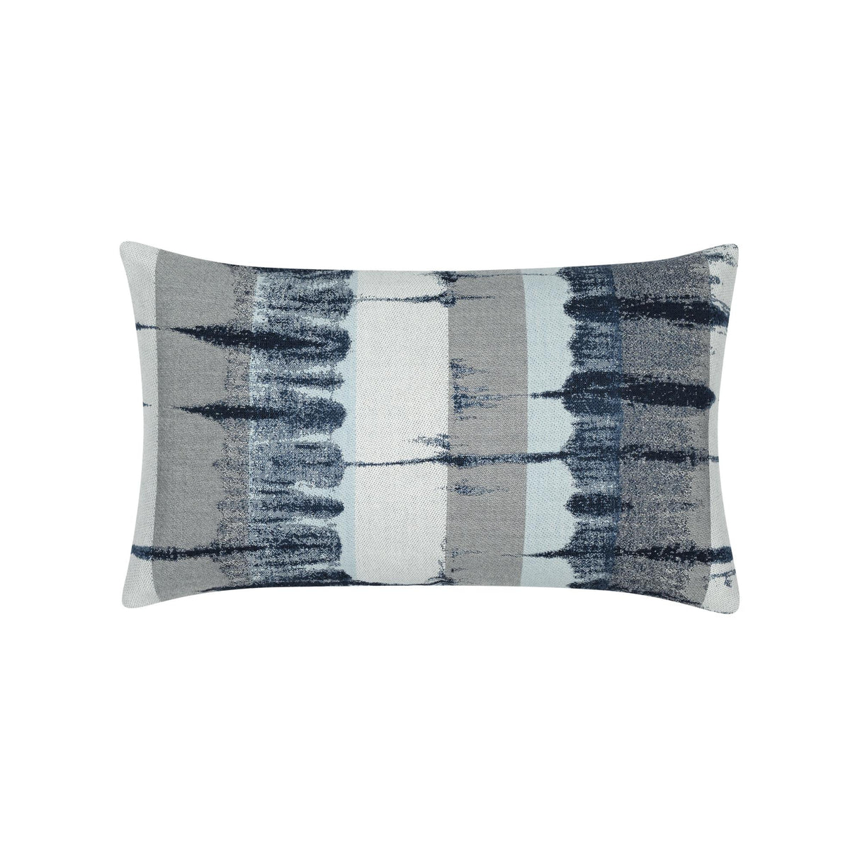 Elaine Smith Shibori Blue 12" x 20" Decorative Pillow