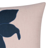 Elaine Smith Botanica Blush Blue 22" x 22" Decorative Pillow
