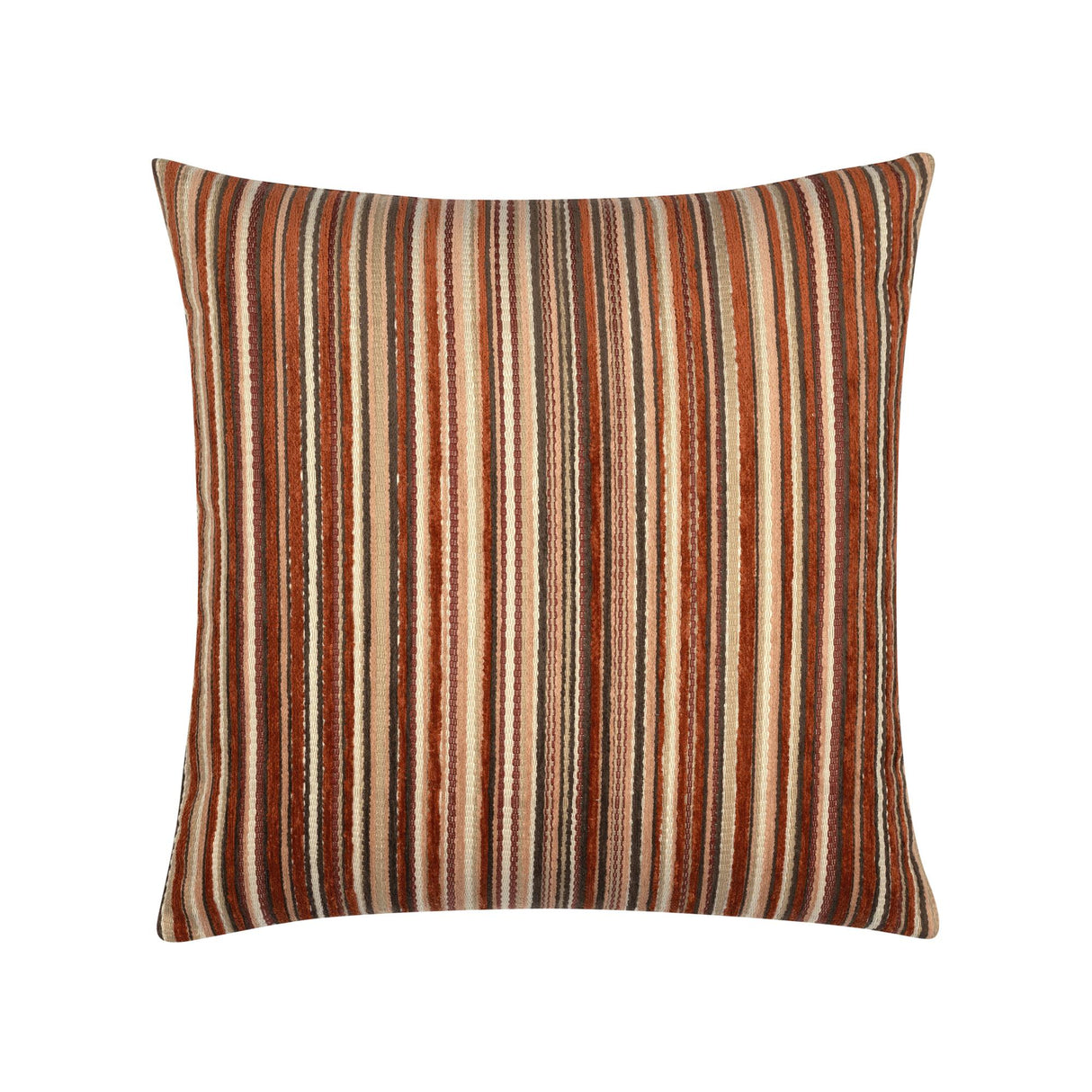 Elaine Smith Lush Velvet Spice Multi 20" x 20" Decorative Pillow