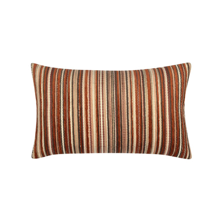 Elaine Smith Lush Velvet Spice Multi 12" x 20" Decorative Pillow