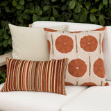 Elaine Smith Lush Velvet Spice Orange 12"x20" Decorative Pillow