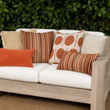Elaine Smith Lush Velvet Spice Orange 12"x20" Decorative Pillow