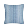 Elaine Smith Kaleidoscope Indigo Blue 20" x 20" Decorative Pillow