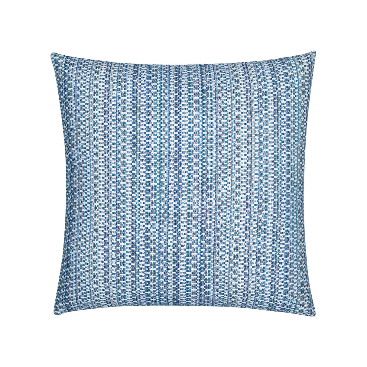 Elaine Smith Kaleidoscope Indigo Blue 20" x 20" Decorative Pillow