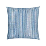 Elaine Smith Kaleidoscope Indigo Blue 20" x 20" Decorative Pillow