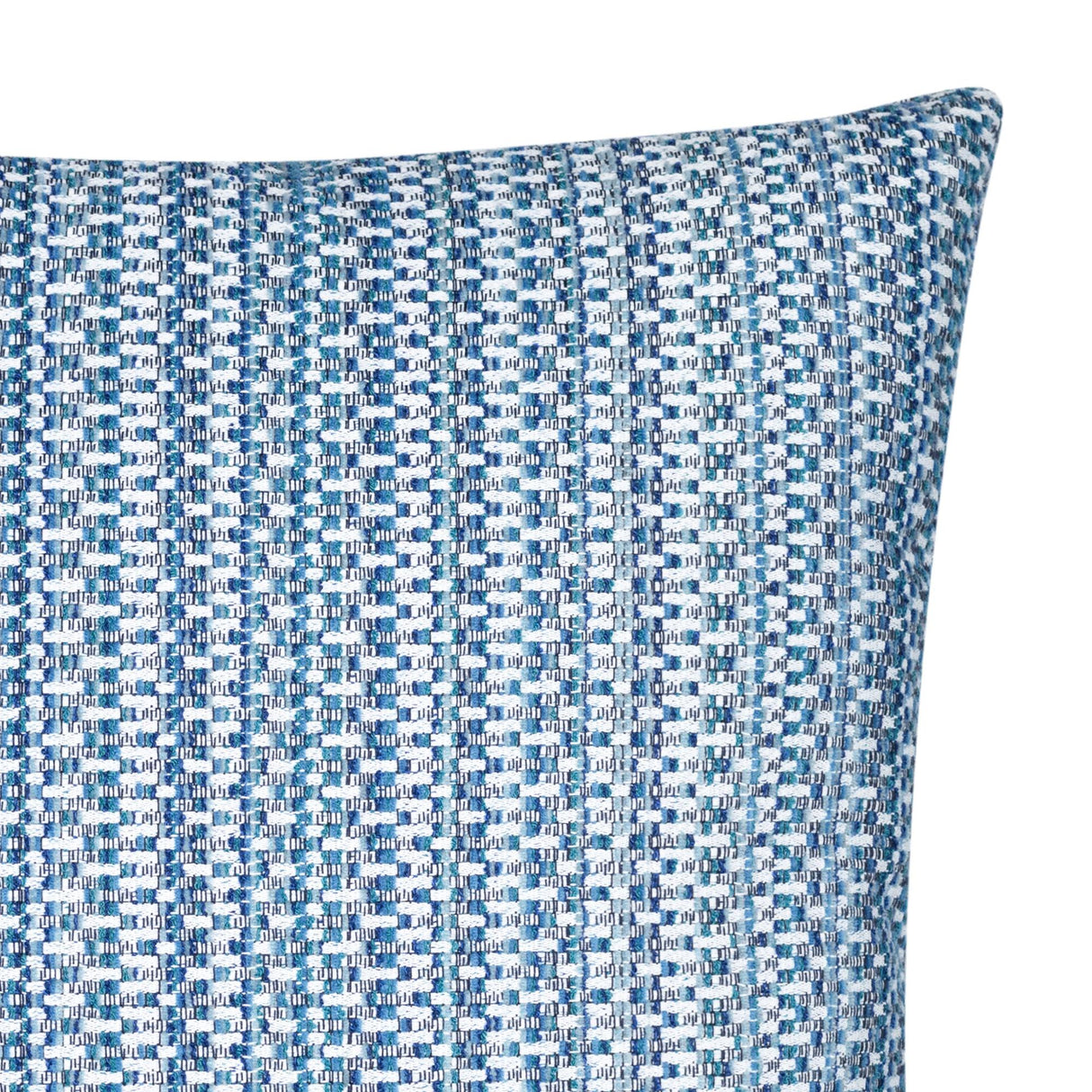 Elaine Smith Kaleidoscope Indigo Blue 20" x 20" Decorative Pillow