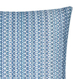 Elaine Smith Kaleidoscope Indigo Blue 20" x 20" Decorative Pillow