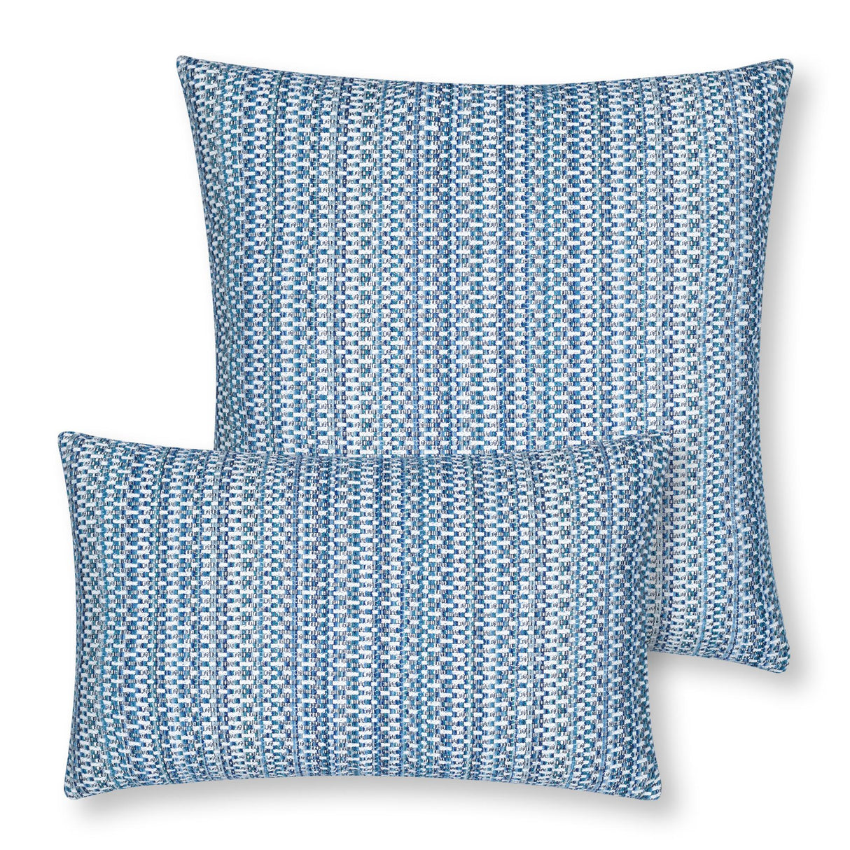 Elaine Smith Kaleidoscope Indigo Blue 20" x 20" Decorative Pillow