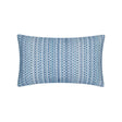 Elaine Smith Kaleidoscope Indigo Blue 12" x 20" Decorative Pillow