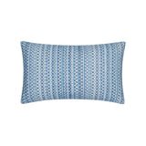 Elaine Smith Kaleidoscope Indigo Blue 12" x 20" Decorative Pillow