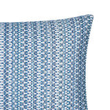 Elaine Smith Kaleidoscope Indigo Blue 12" x 20" Decorative Pillow