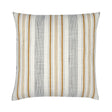 Elaine Smith Pathway Gold Ivory 22" x 22" Decorative Pillow