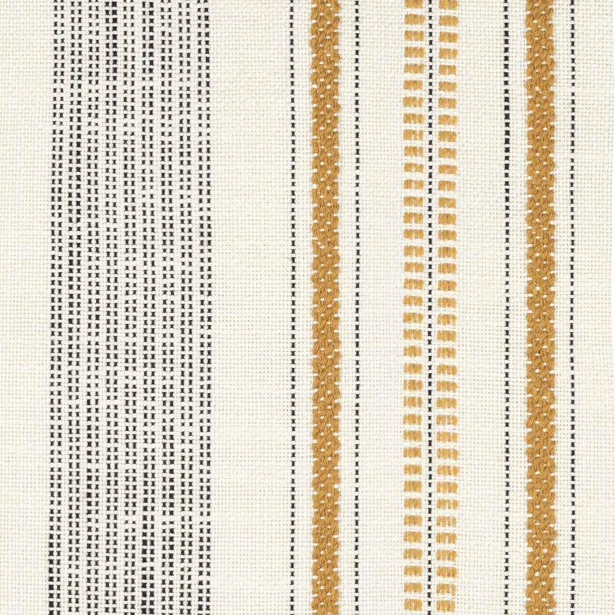 Elaine Smith Pathway Gold Ivory 20" x 20" Decorative Pillow