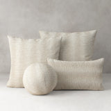 Elaine Smith Progress Sand Beige 22"x22" Decorative Pillow