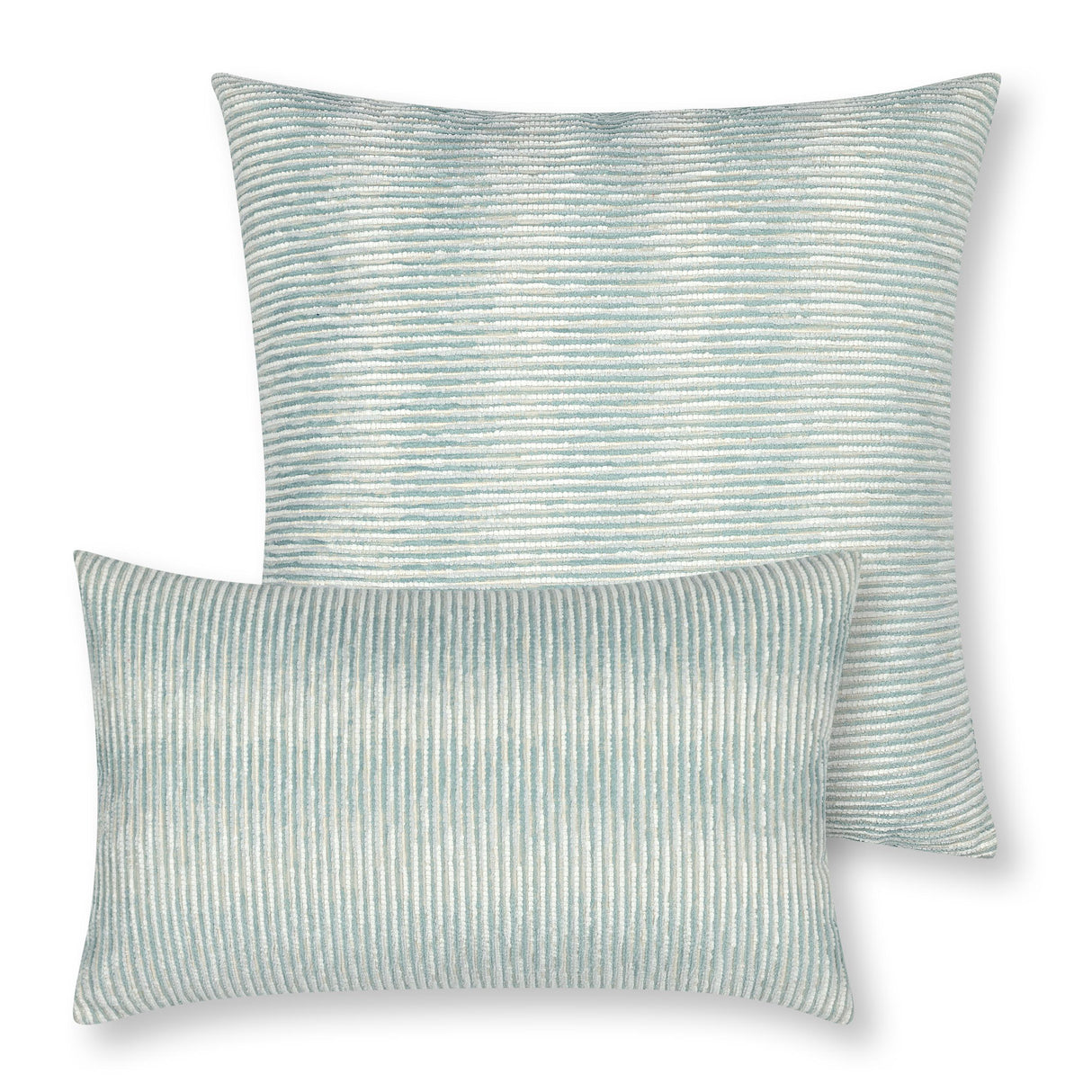 Elaine Smith Progress Mist Blue 20" x 20" Decorative Pillow