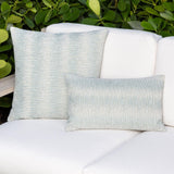 Elaine Smith Progress Mist Light Blue 12"x20" Decorative Pillow