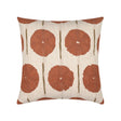 Elaine Smith Solstice Papaya Orange 20" x 20" Decorative Pillow