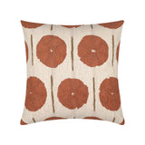 Elaine Smith Solstice Papaya Orange 20" x 20" Decorative Pillow
