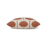Elaine Smith Solstice Papaya Orange 20"x20" Decorative Pillow