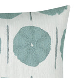 Elaine Smith Solstice Mist Blue 20" x 20" Decorative Pillow