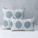Elaine Smith Solstice Mist Light Blue 20"x20" Decorative Pillow