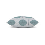 Elaine Smith Solstice Mist Light Blue 20"x20" Decorative Pillow
