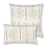 Elaine Smith Solstice Sand Brown 20" x 20" Decorative Pillow