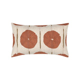 Elaine Smith Solstice Papaya Orange 12" x 20" Decorative Pillow