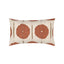 Elaine Smith Solstice Papaya Orange 12" x 20" Decorative Pillow
