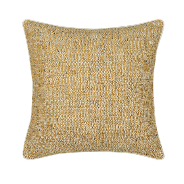 Elaine Smith Golden Hour, Corded Gold 22" x 22" Decorative Pillow