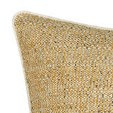 Elaine Smith Golden Hour, Corded Gold 22" x 22" Decorative Pillow