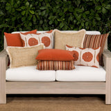 Elaine Smith Golden Hour Fringed Gold 12"x20" Decorative Pillow