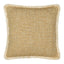 Elaine Smith Golden Hour Fringed Gold 22" x 22" Decorative Pillow