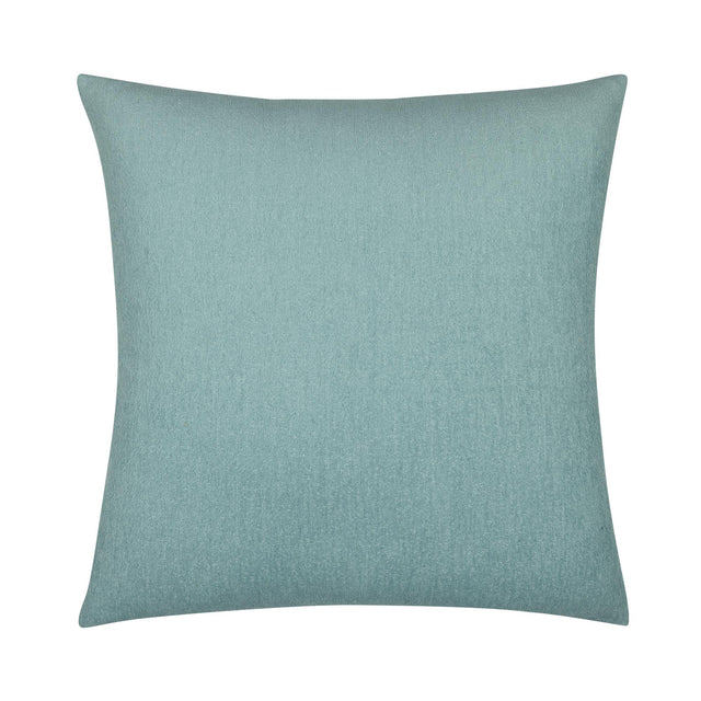 Elaine Smith Hibiscus Mist Blue 22" x 22" Decorative Pillow